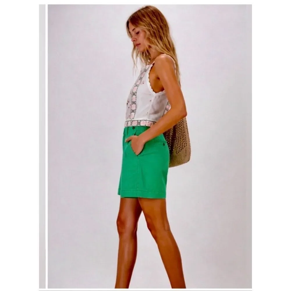 Free People Riverside Bermuda Short Size 0